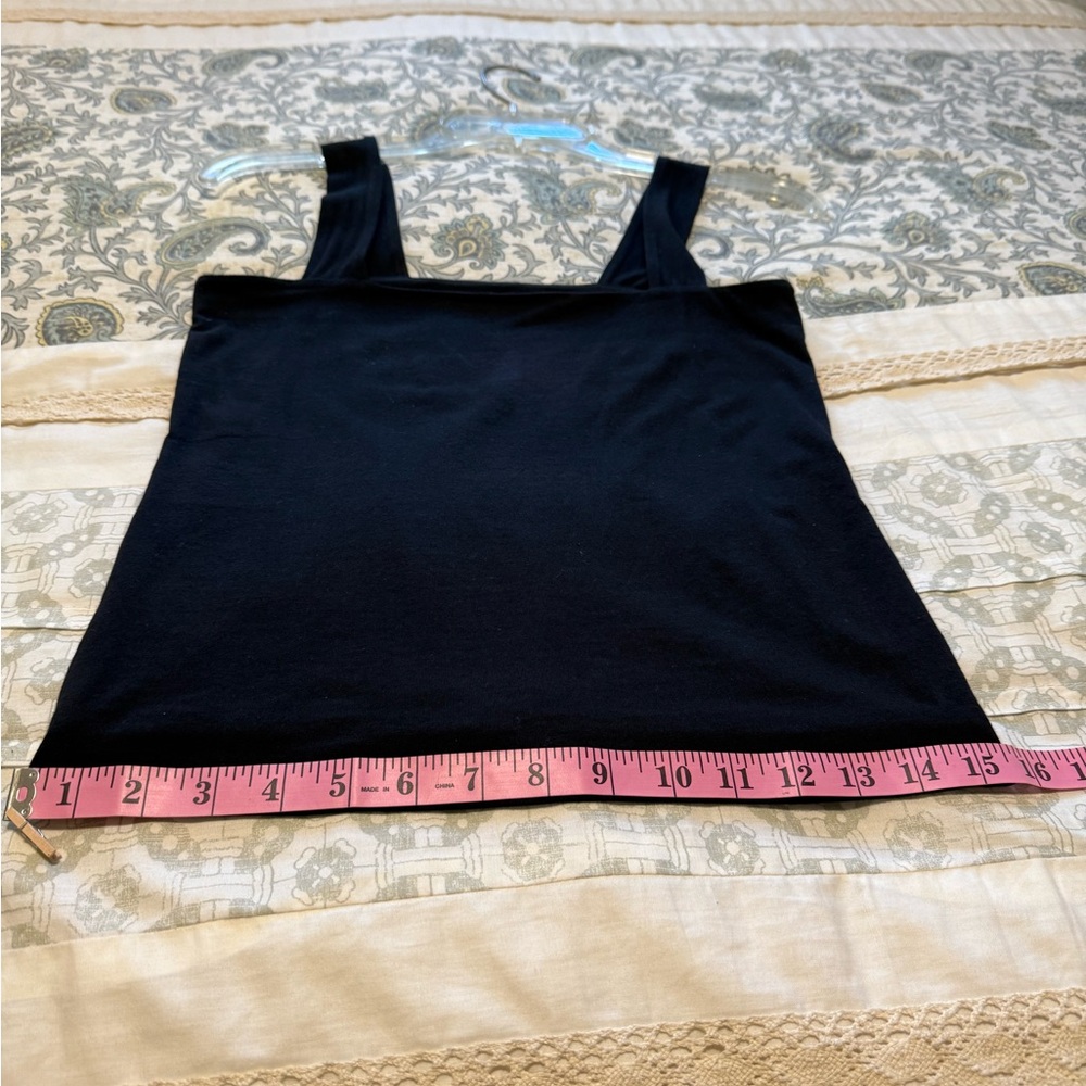 LOFT Women's Elegant Black Tank Top - Picture 6 of 9